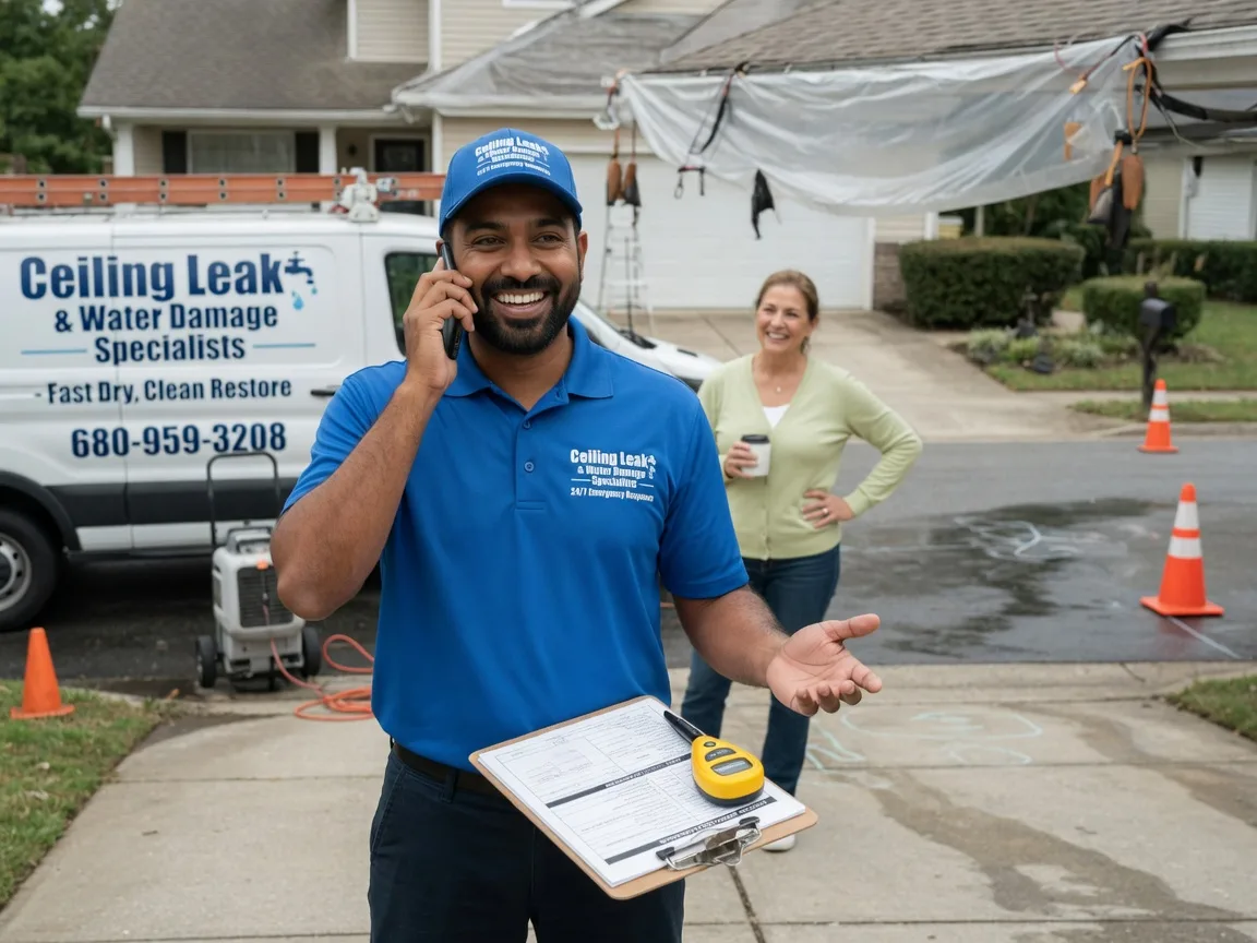 Ceiling Leak Cleanup Rockwood, PA FAQs